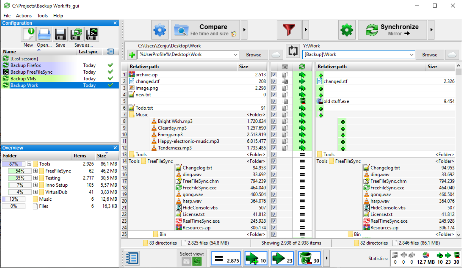 Windows、macOS 和 Linux 系统的必备文件同步利器-FreeFileSync